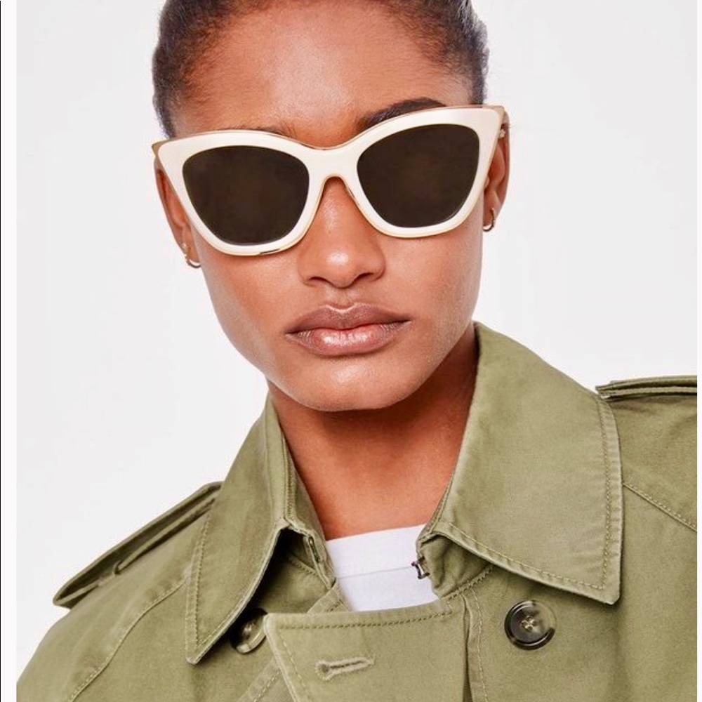 ISO/WTB ANINE BING ECHO PARK SUNGLASSES in WHITE